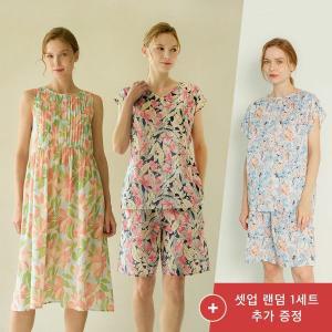 [라페어] (론칭가69,900원!)24SS 라페어 60수 아사 면 라운지웨어 세트(m)