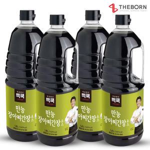 더본 백종원 만능 장아찌 간장소스 1.8L 4개