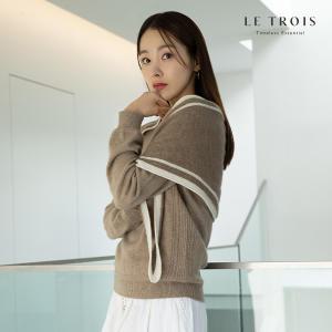 [직](방송)[LE TROIS]24FW 르투아 캐시미어100 머플러