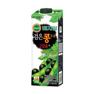 정식품/검은콩고칼슘950ml(1팩)X12개/베지밀/두유