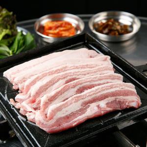 [템포크] 통밀먹인 삼겹살 구이용 1kg 1팩