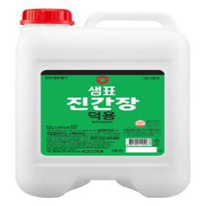 샘표 진간장 덕용 12L X 1통