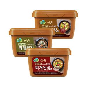 신송멸치+쇠고기+청양 찌개된장-500G 총3팩