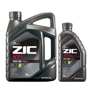 ZIC 지크 X7 LS 5W30 6L+1L 7L Set 디젤엔진오일