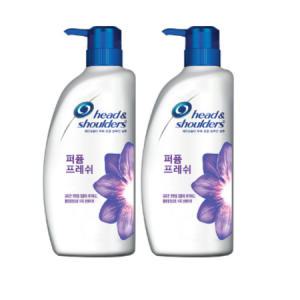 헤드앤숄더 퍼퓸프레쉬 샴푸 750ml 2개