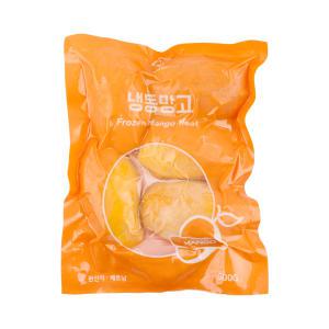 [골든피트] 냉동과일 망고미트 스무디 쥬스 1/2 500g (Frozen Mango Meat)