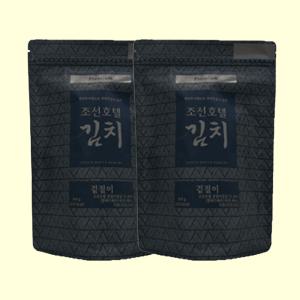 조선호텔 겉절이 김치 500g 2개 국산