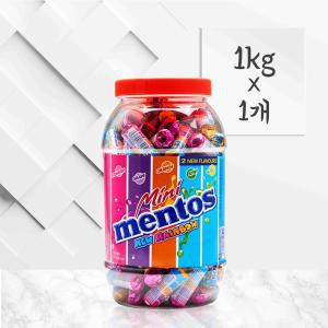 멘토스 미니멘토스 뉴레인보우1kg 1개