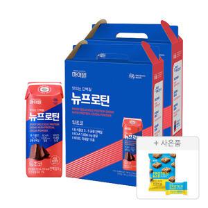 마이밀 마시는 뉴프로틴 초코, 190ml, 16팩, 2개 + 증정 (마이밀 한입쏙쏙 프로틴바, 150g, 1개)