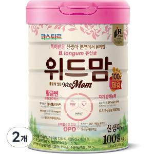 파스퇴르 위드맘 제왕 100일 750g x 2개