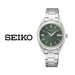 세이코 SEIKO 여성 카키 메탈 패션 손목시계 커플시계 SUR533P1