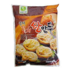 엄지 김치왕만두 1.4kg 2개