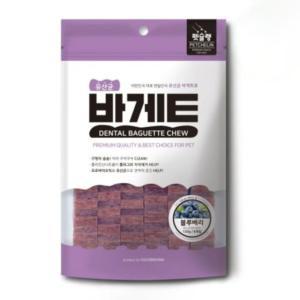 펫슐랭 유산균 바게트 츄 120g 블루베리(6p) (WDD0408)