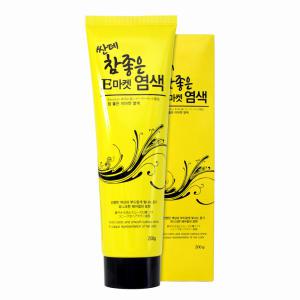 참좋은 E마켓 염색 200g / 새치염색약+산화제+팩 파우치4장