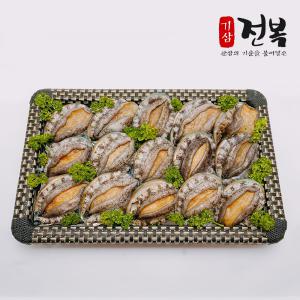 진도기삼활전복 소 1kg (1kg 당 16~18미, 마리당 55g 내외)