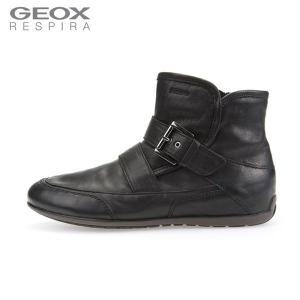 [제옥스](센텀시티점)[GEOX]제옥스 여성 19FW 데일리 퍼 앵클부츠 모에나 W1B460D5W11 블랙