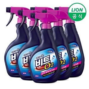 [비트]비트 O2 얼룩제거제 500ml x 6개