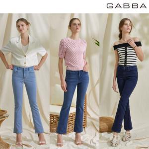 GABBA 24SS 썸머 세미플레어 여성 데님 3종