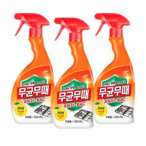 피죤 무균무때 주방용 500ml 3개 기름때제거