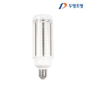 두영 LED 투명 콘램프 75W E39 주광색 매장램프 보안등