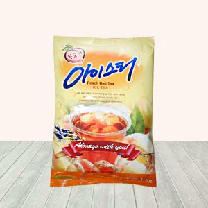 대호 복숭아 아이스티 1kg/에이드 분말 홍차 자판기용