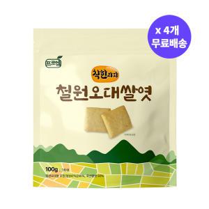 프로엠 착한과자 철원오대쌀엿 100g x 4개 / 수능엿 합격기원