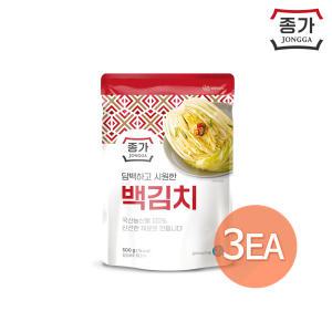 종가 백김치 500g 3개