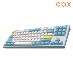 [11번가 추가 포인트 3%] COX 콕스 CK01SL TKL PBT 45GF 기계식 키보드 (저소음 백축)