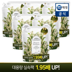 르샤트라 고농축 섬유유연제 뮤게부케 1.95L x 6개