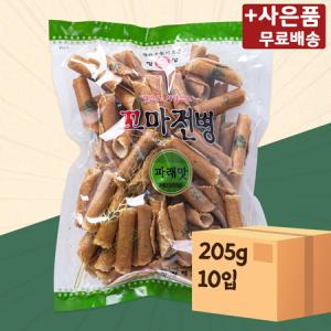 꼬마전병 파래맛 205g 10입 X 2 정성제과 추억의 전통과자 어르신 간식