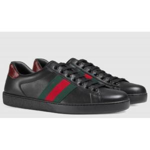 [롯데백화점]스니커바(잡화) 구찌 (GUCCI) 23F/W 38675002JR01078(뉴에이스 블랙) 남성스니커즈