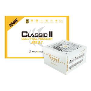 HIT 마이크로닉스 Classic II 850W 80PLUS골드 풀모듈러 ATX3.1 화이트 /정품/오늘출발/안심포자