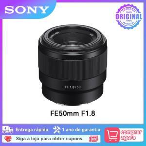 소니 FE 대형 조리개 미러리스 카메라 렌즈, F1.8 표준 프라임 렌즈, A6400 A6600 ZVE10 A7 III IV A7C 용,