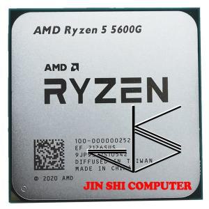 AMD Ryzen 5 5600G R5 3.9GHz 6 코어 12 스레드 65W CPU 프로세서 L3 = 16M 100 000000252 소켓 AM4,