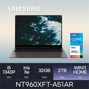 HMC/ 삼성 갤럭시북3 프로 NT960XFT-A51AR / 32GB 512GB WIN11 / 고해상도 학생 사무용 가벼운 노트북