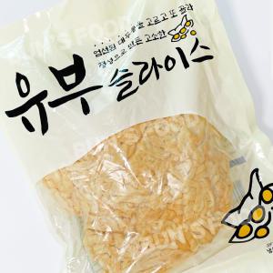 분이네 냉동 유부 슬라이스 1kg 우동 토핑 코우