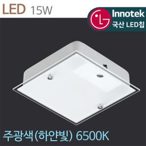 뉴실크 사각 센서등 LED 12W 주광색 하얀빛