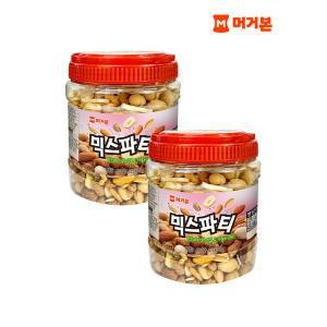 [하프클럽/머거본]종합 견과류 6종 믹스파티 800g x2통