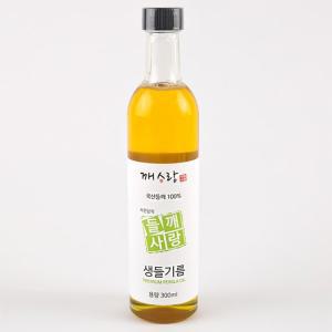 깨사랑 국산 생들기름 저온압착 300ml