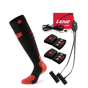 [렌쯔] LENZ 발열양말 HEAT SOCK 5.0 TOE CAP  LITHIUM PACK RCB 1200