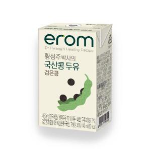 [이롬황성주]국산콩 검은콩두유 190ml x 96팩