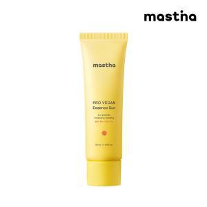 [매스티나][공식판매처] 프로 비건 에센스 선크림 50ml (SPF 50/PA++++) (3개국 비건 인증)