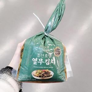 피코크 조선호텔특제육수 열무김치 1.5kg x 1개