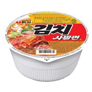 농심 김치 사발면 86g X 24개