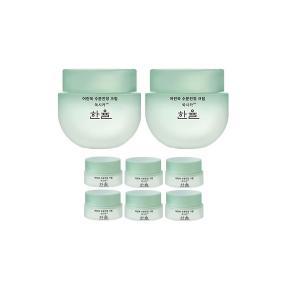 한율 어린쑥수분진정크림 85ml 기획(55ml, 1개 + 10ml, 3개), 2개