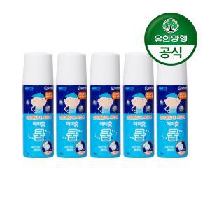 [해피홈][유한양행] 해피홈 바르는 물파스 쿨액 80g(대용량) 5개