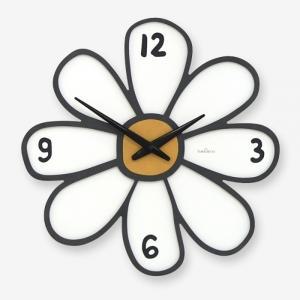 데이지 플라워 인테리어 벽시계 (Daisy Flower Wall Clock)