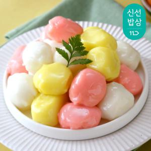 시루조아 굳지않는 삼색 꿀떡, 360g , 3개