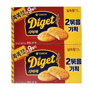 오리온 다이제 351g x 2개