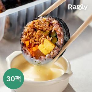 [랠리] 흑미곤약김밥 제육 220g 30팩